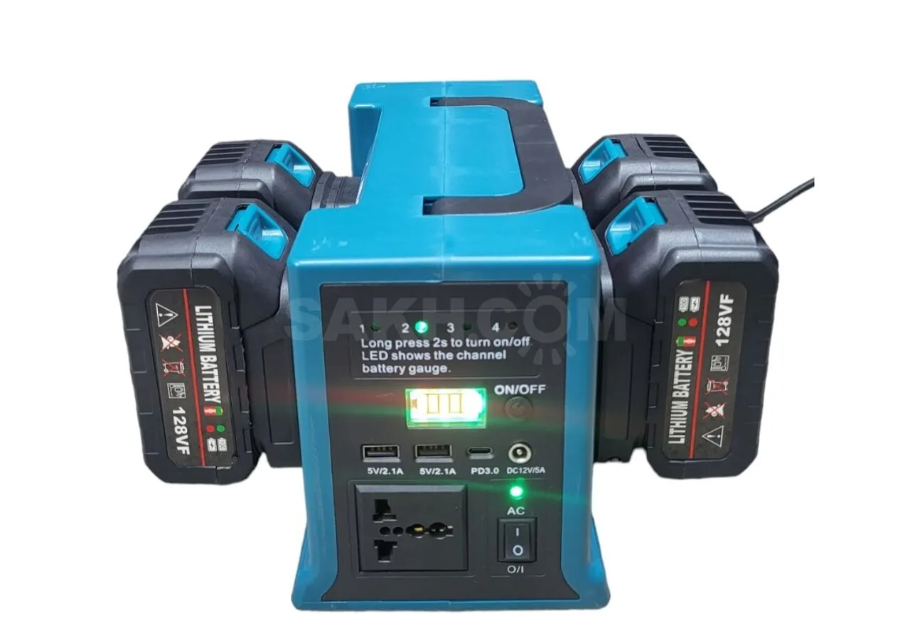 Портативная электростанция LongTime 330 Вт, USB и Type-C, для съёмных АКБ