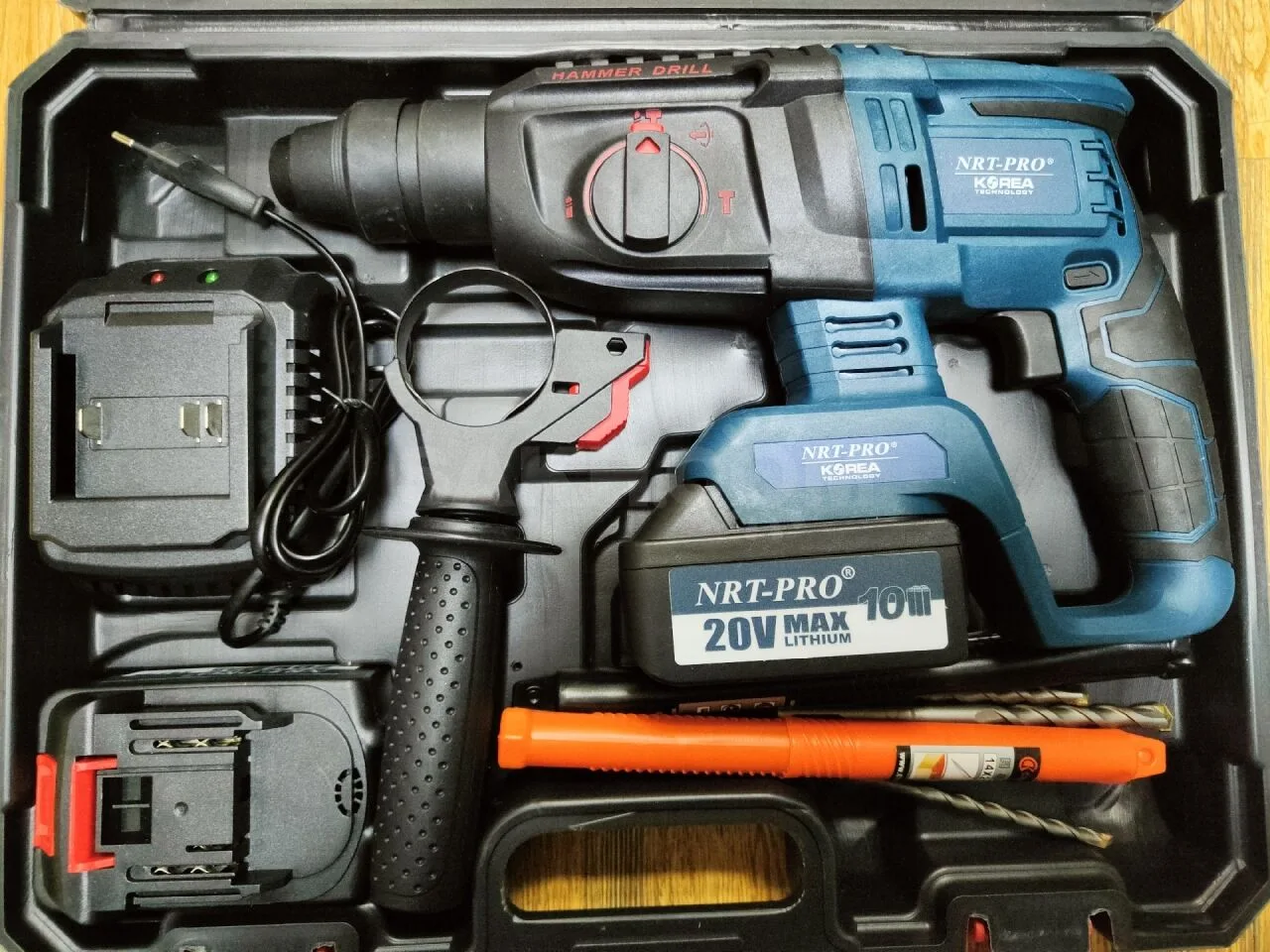 Перфоратор(дрель)nrt-pro bs2600 аккумуляторный 400w