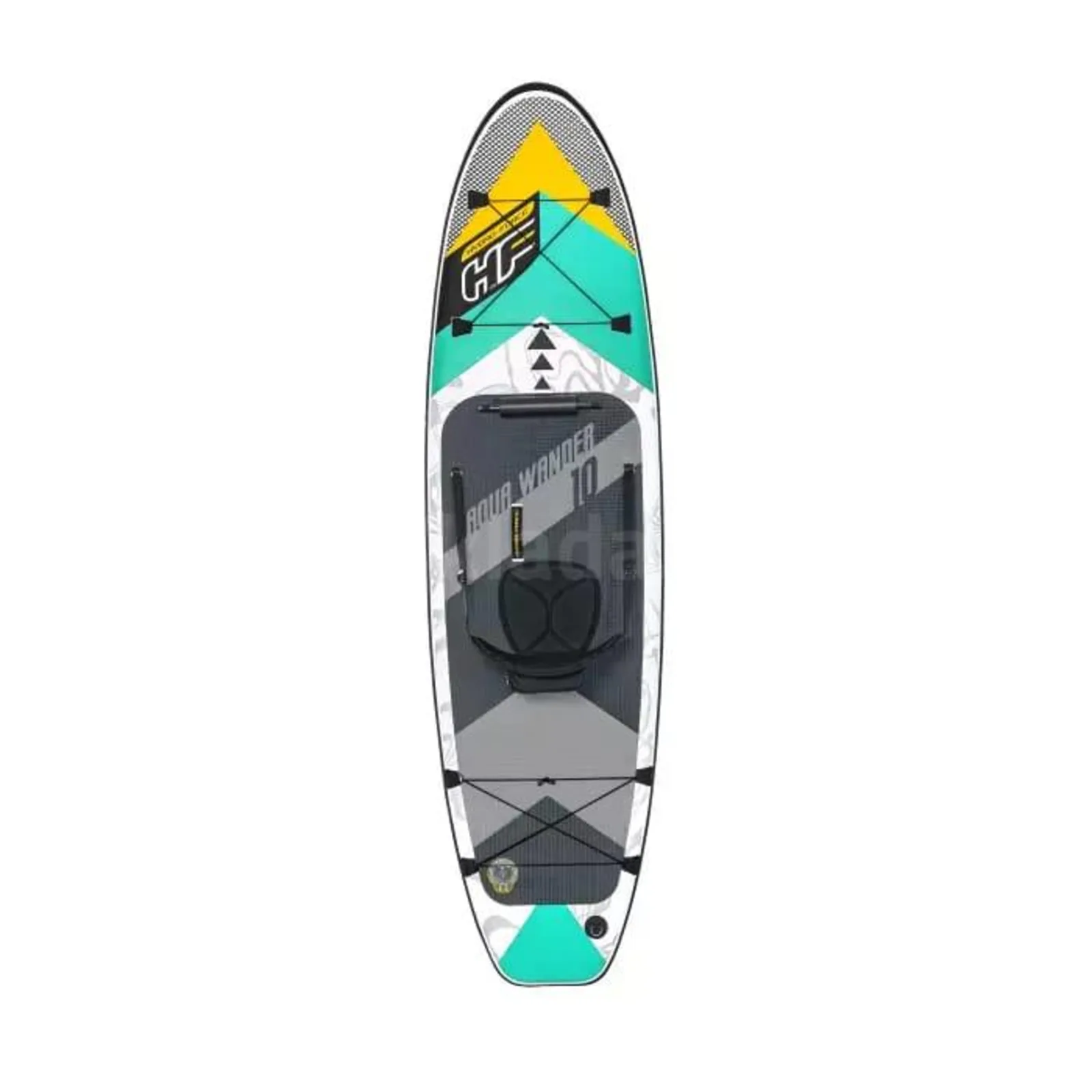 Bestway 65375 SUP-доска "Aqua Wander" 305x84x12см, насос, весло, лиш, ремнабор, сумка, до 120кг