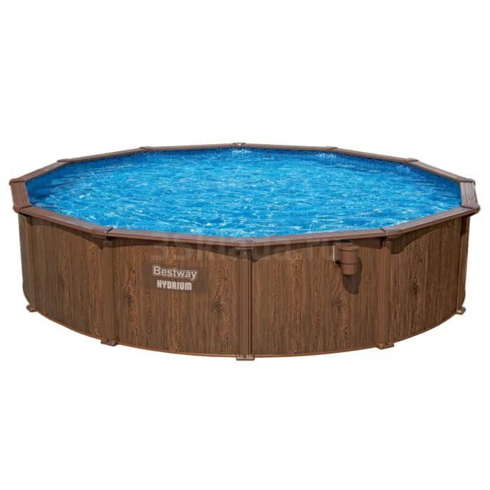 Стальной, морозоустойчивый сборный бассейн BESTWAY HYDRIUM 561CS (549х130, пес. фильтр, лестница, подложка. тент) 561CS