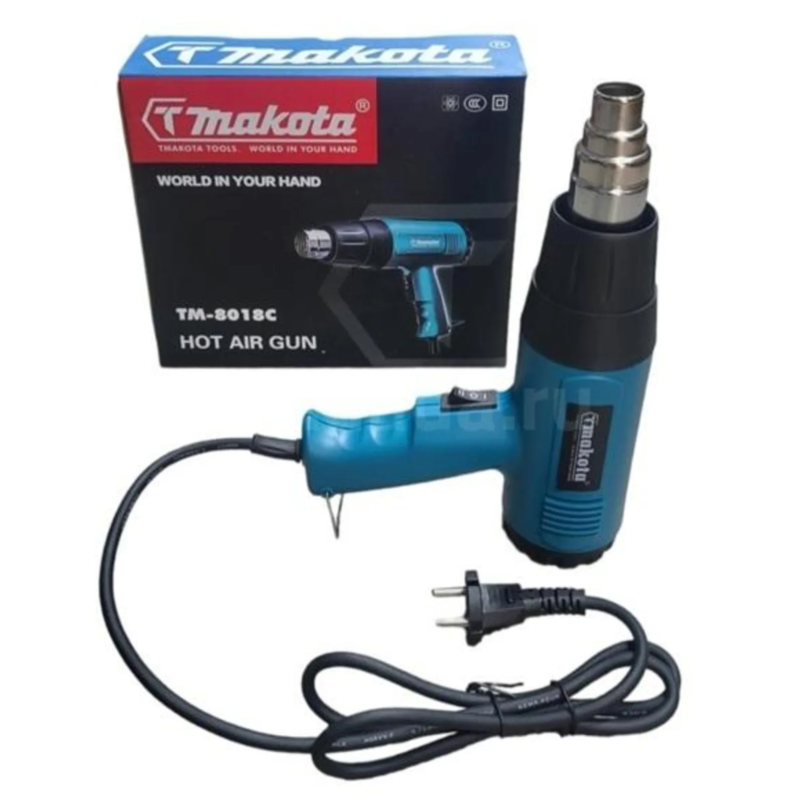Фен строительный/ монтажный 220V tmakota TM-8018C