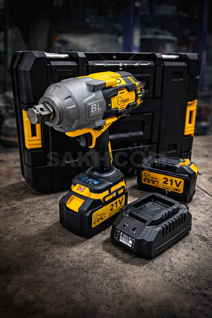 Гайковерт аккумуляторный ударный G-Tiger G2821 3/4 2 АКБ