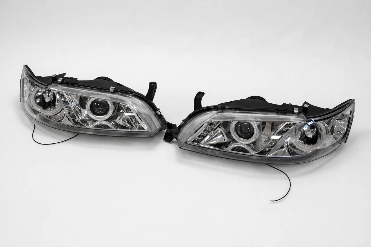 Фары LED Toyota Mark II GX90 jzx90 92-95 белые, 22218vc