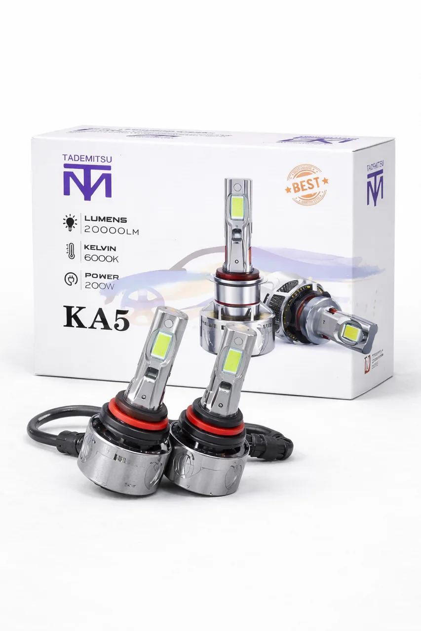 LED лампы KA5 tademitsu 6000K, 200W, 20000lm комплект