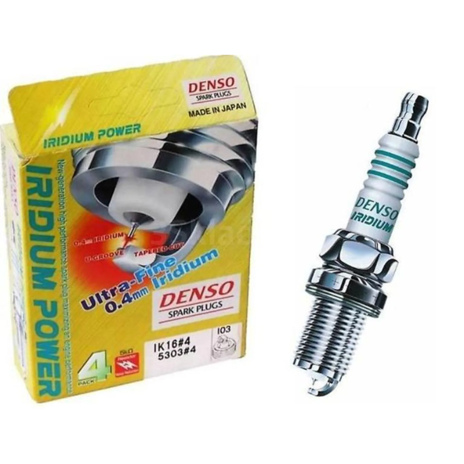 Свечи зажигания Denso Iridium IK16 5303, 4шт