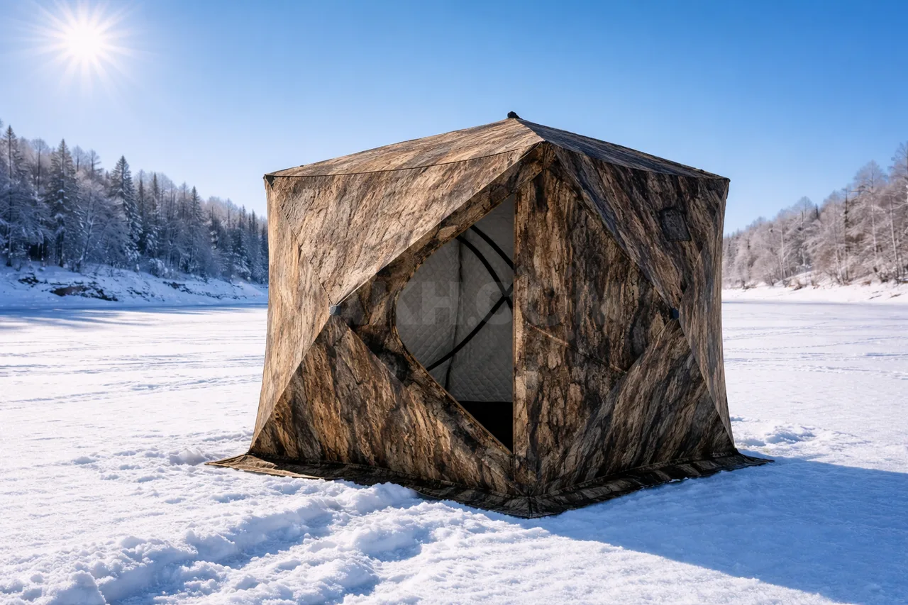 Палатка зимняя утеплённая куб mesan 2204, 220×220×225 см, 4-местная