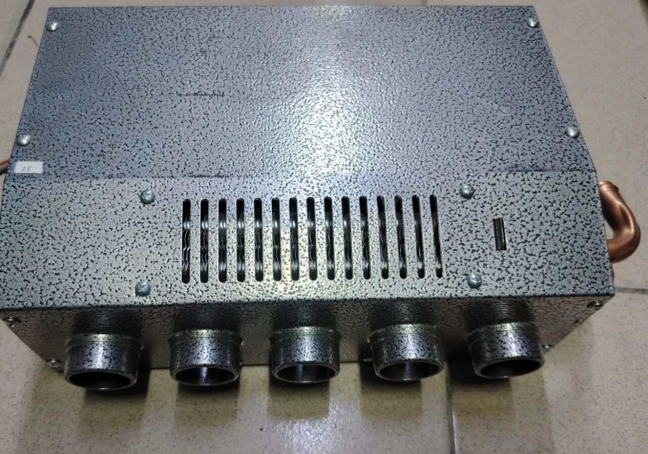 Отопитель 24V, 25 Вт, металлический корпус, 5 отверстий (395×245×120)