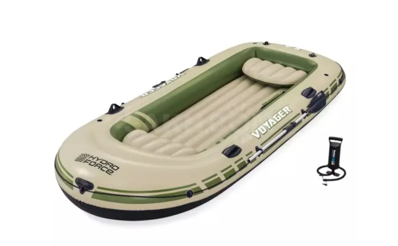 Надувная лодка "Voyager X4 Raft" 350х145см, вёсла, насос, до 480кг-Л