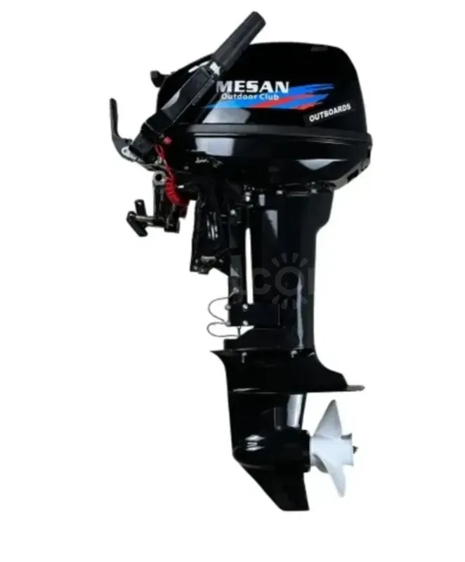 Двухтактный лодочный мотор Mesan T9.9S, румпельный