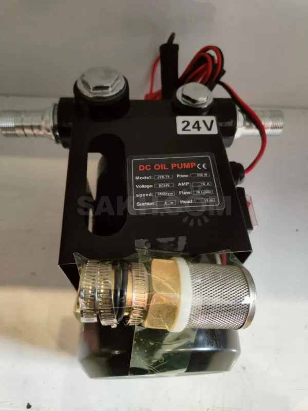 Насос для перекачки топлива, тех. жидкостей 12v/24v. 550W