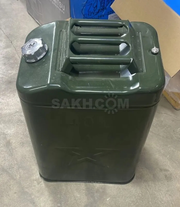 Канистра металлическая 40л с шлангом