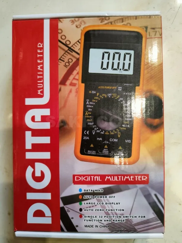 Мультиметр цифровой dt9205a