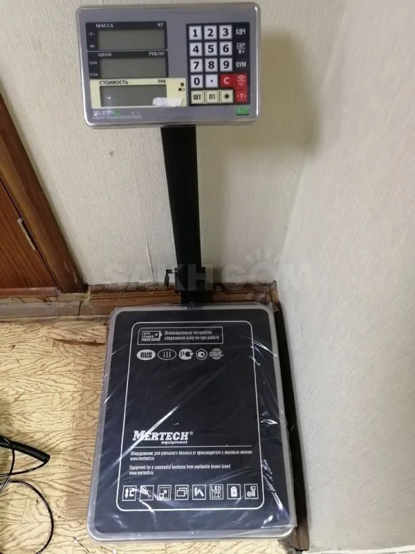 Торговые напольные весы M-er 335 ACLP-150.50(Поверка)