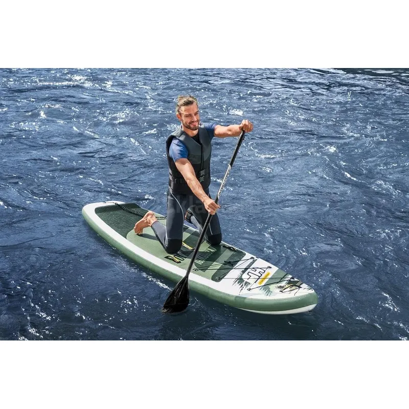 Bestway 65308 SUP-доска "Kahawai" 310x86x15см, насос, весло, лиш, ремнабор, сумка, до 140кг