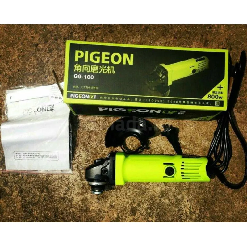Ушм (турбинка, болгарка) pigeon G9 - 100, 720w, 100мм