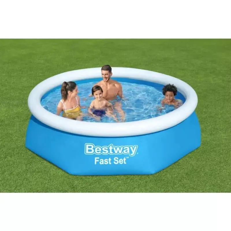 Bestway 57450 BW Бассейн Fast Set 244х61см, 1880л, фил.-насос 1249л/ч