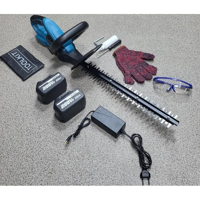 Кусторез аккумуляторный tianhu tools+2батареи 288Vf в комплекте.