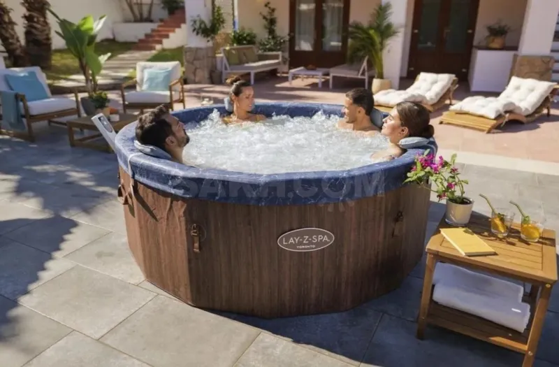 SPA бассейн Bestway Toronto AirJet 190×70 см Wi-Fi 5–7 мест