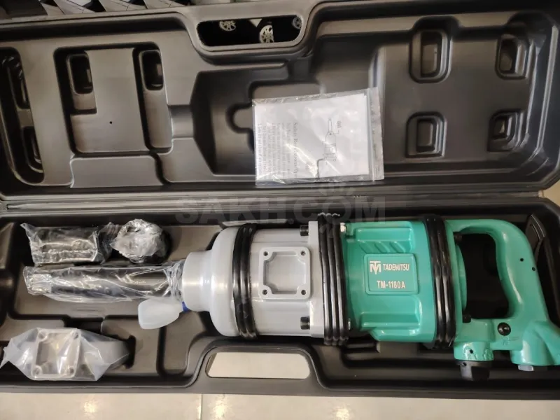 Пневматический гайковёрт Tademitsu TM-1180A, 1″, 3700 Н·м