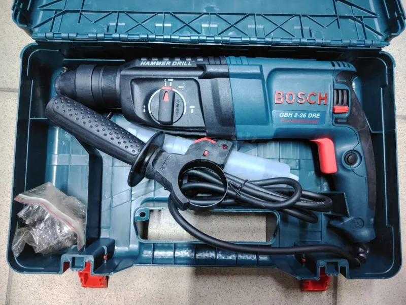 Перфоратор bosch GBH 2-26 DRE, 800 Вт, 2.6 Дж (в кейсе)