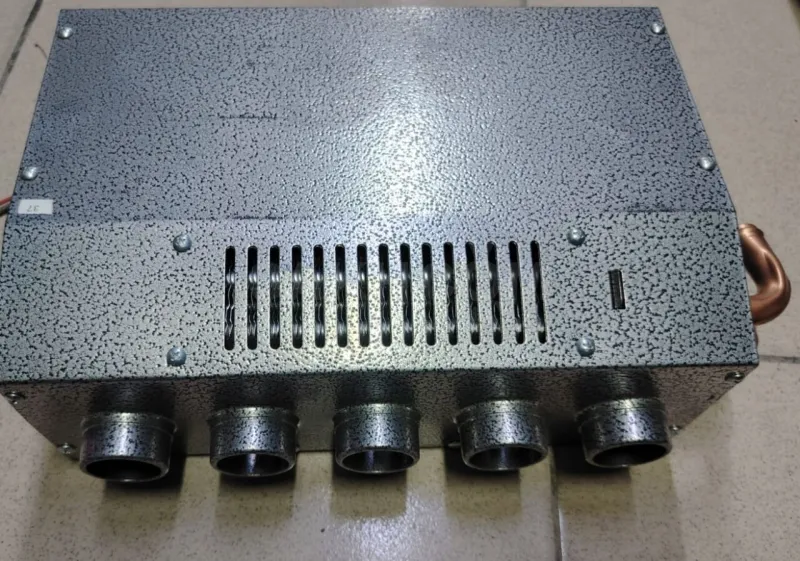 Отопитель 24V, 25 Вт, металлический корпус, 5 отверстий (395×245×120)